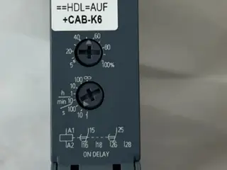 Siemens SIRIUS 3RP2525-2BW30 Time relæ On Delay