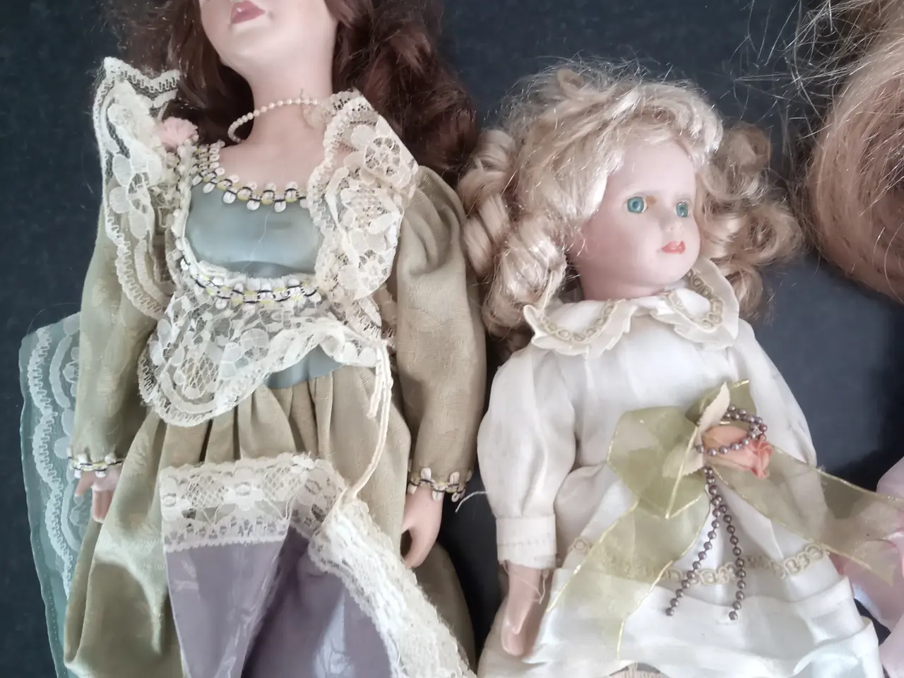 Billede 2 - Unikke porcelæn dukker