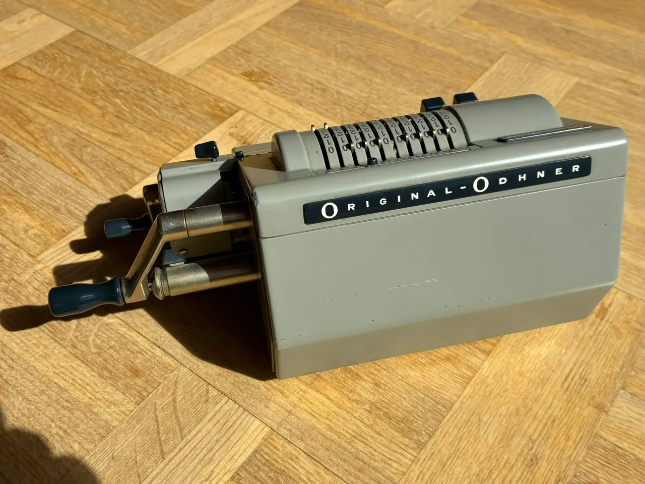 Billede 2 - Original Odhner mekanisk regnemaskine