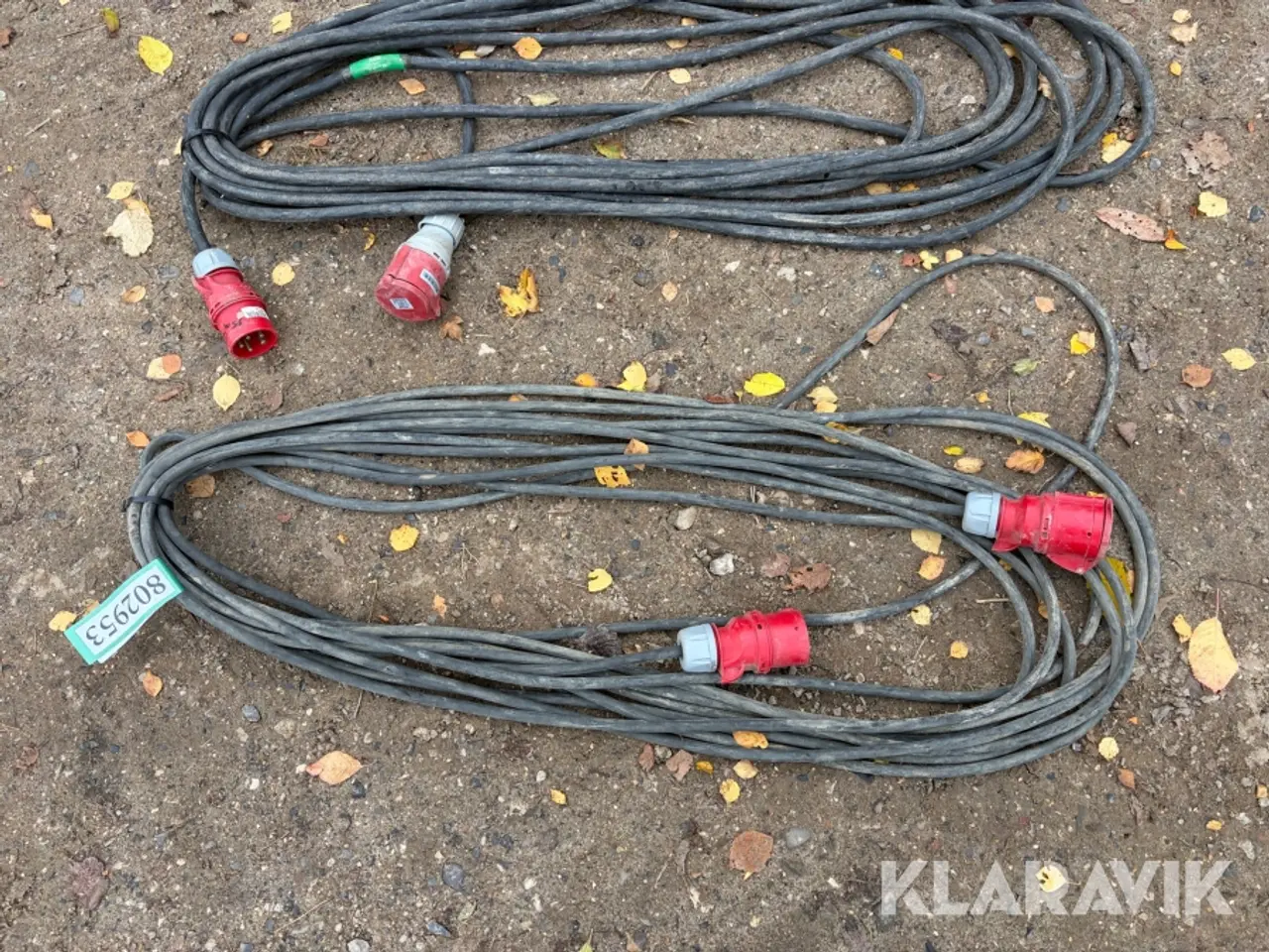 Billede 12 - Kraftkabler Blandet 16 A og 32 A, 7 styk