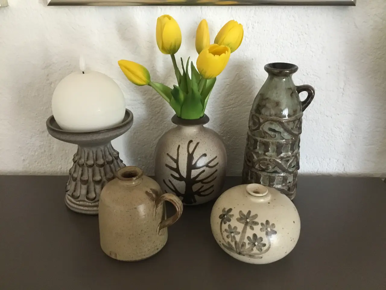 Billede 1 - 5 stk. keramik 