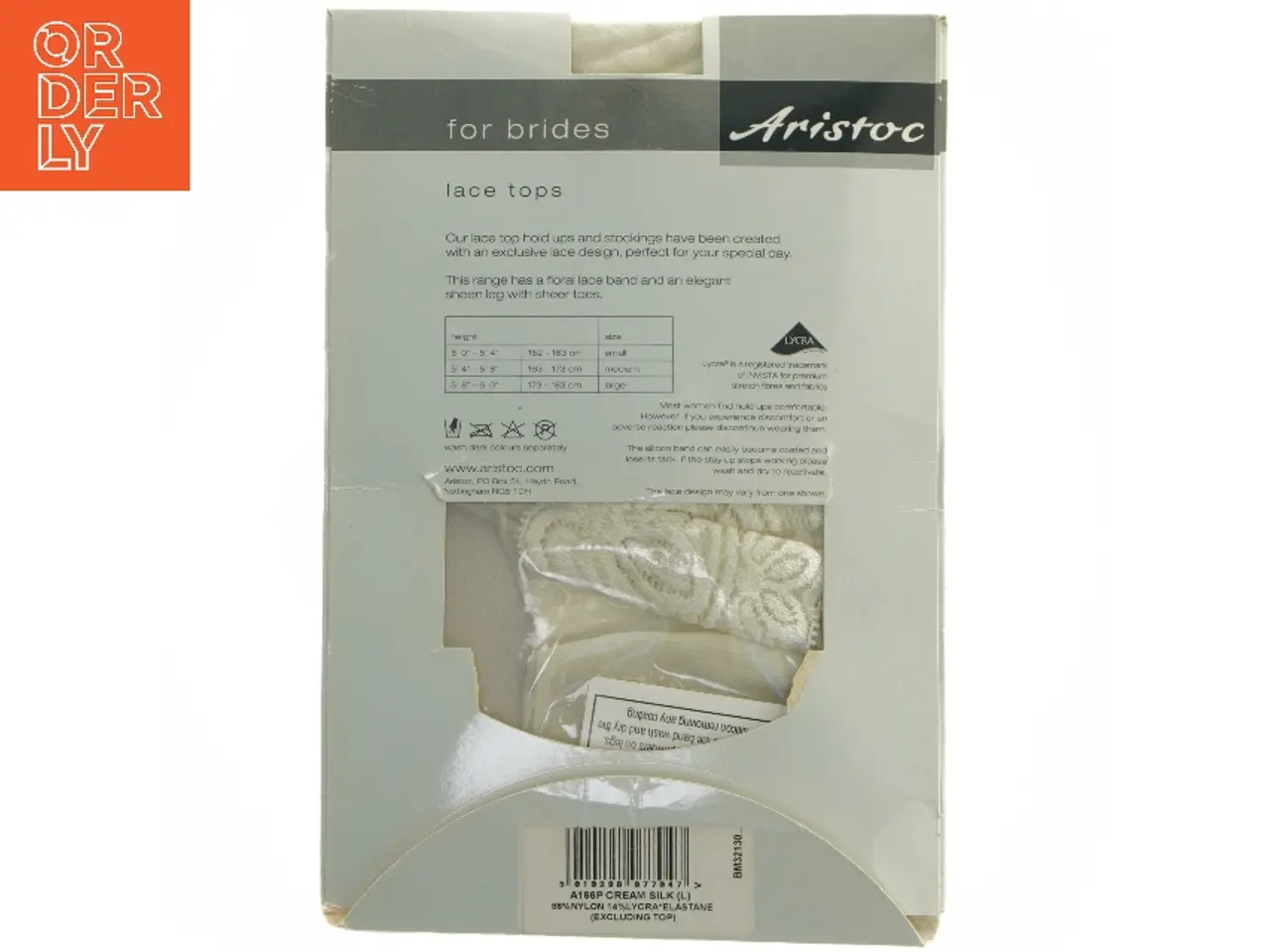 Billede 2 - Aristoc brudestrømper fra Aristoc (str. 173-183 cm)