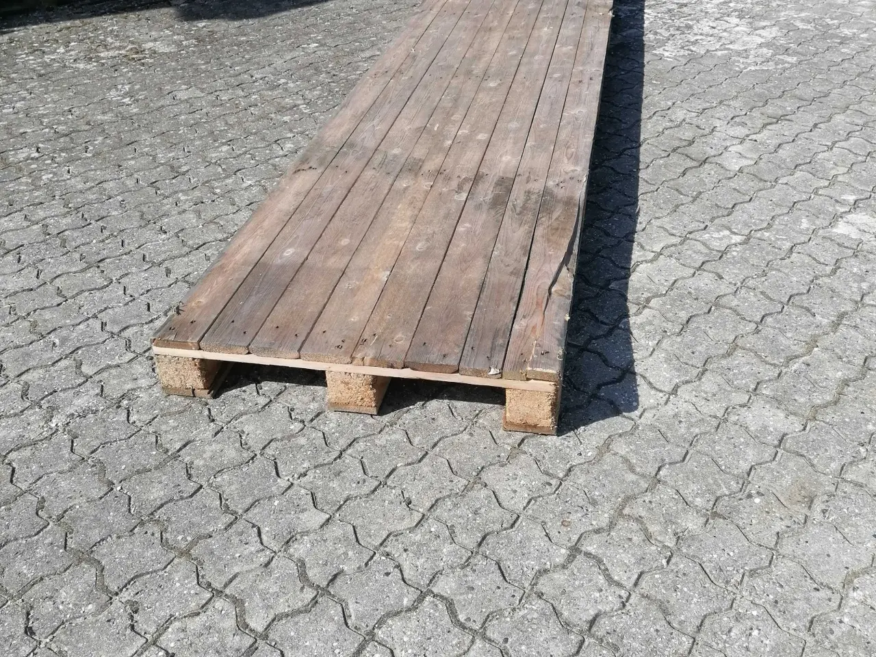 Billede 2 - Gangbro / Rampe 80x320 cm Træ 