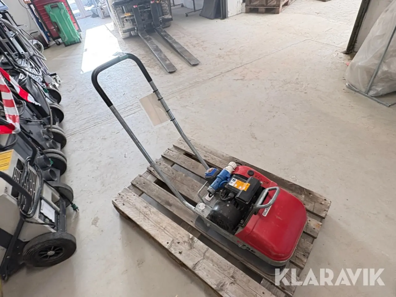 Billede 2 - Pladevibrator Swepac F75E
