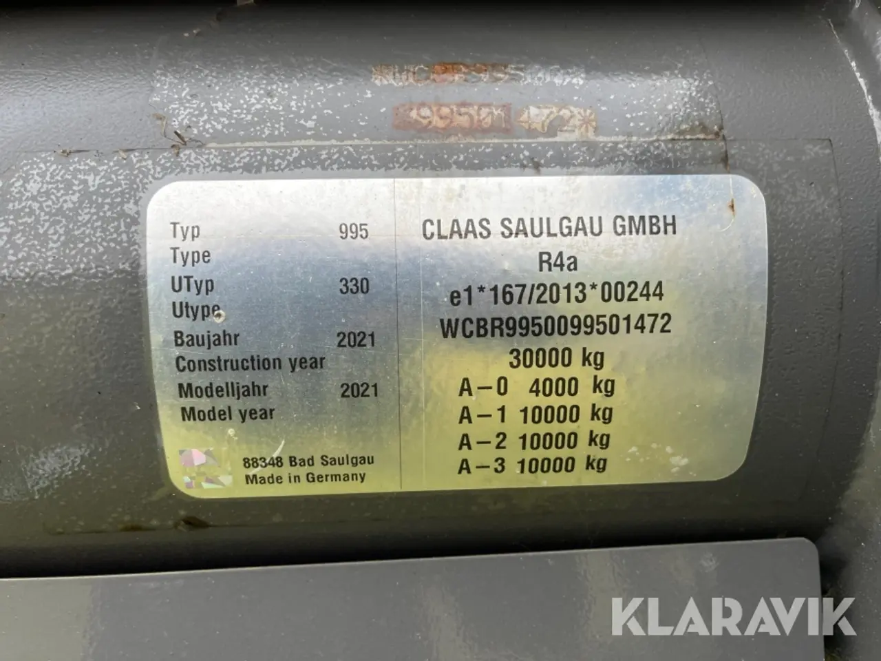 Billede 9 - Frakørselsvogn Claas Cargos 760