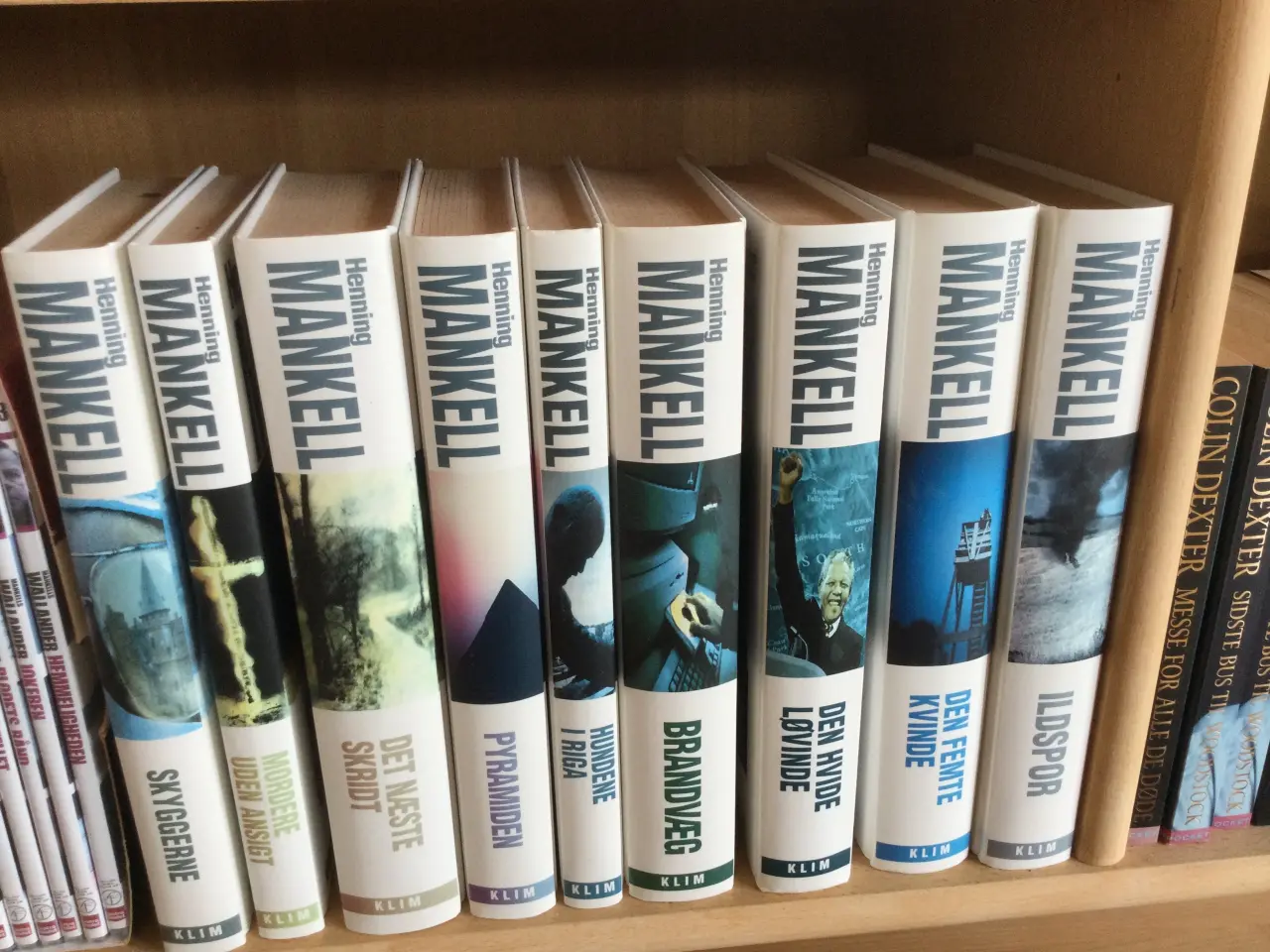 Billede 1 - Henning Mankell (Kriminalkommisær Wallander) bøger