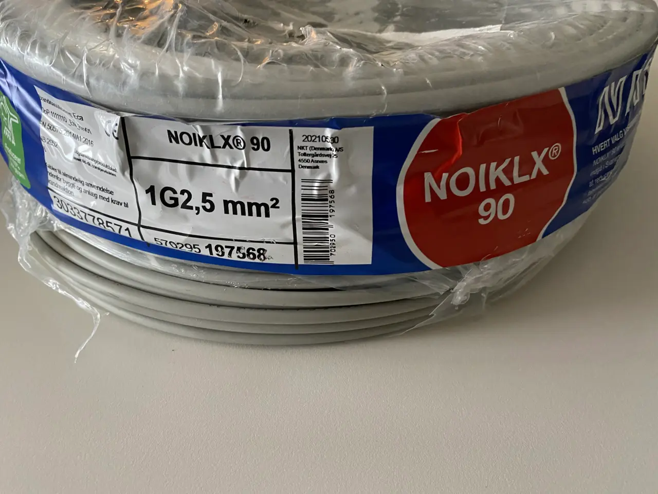 Billede 3 - Jordkabel 1G2,5mm2