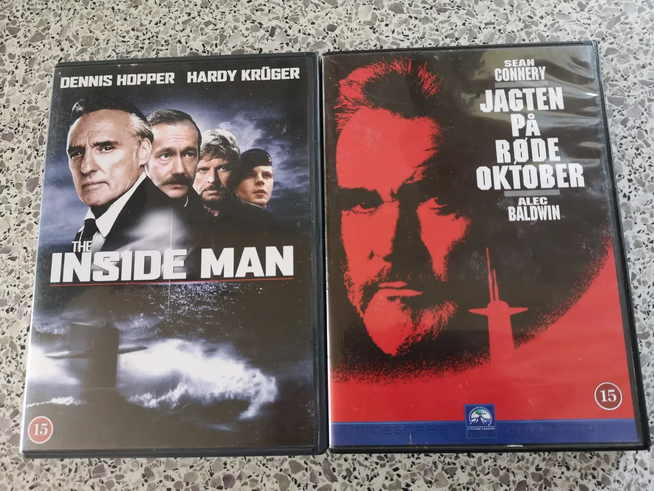Billede 1 - Jagten på røde oktober og The inside man