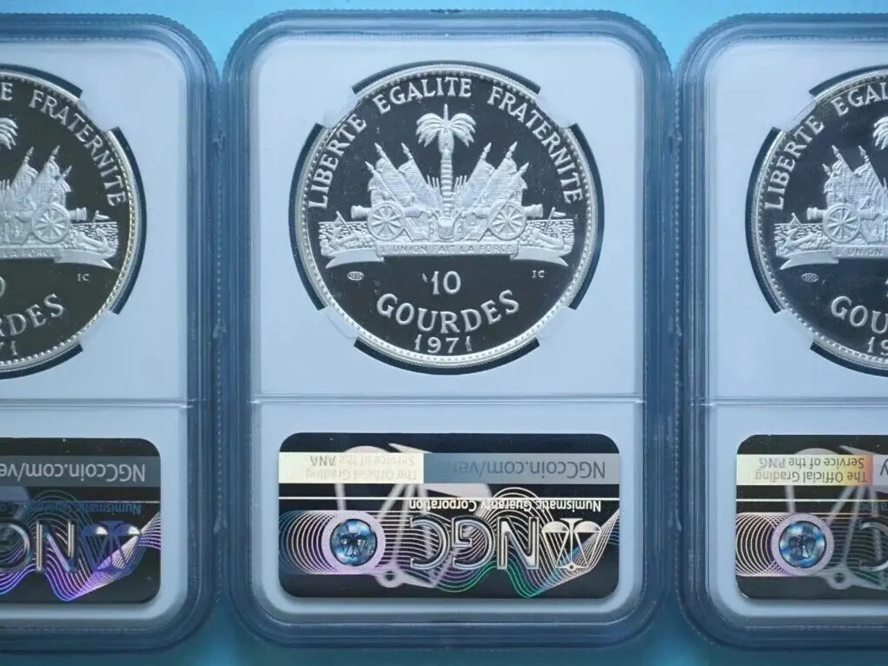 Billede 5 - Samling 9 stk Indian Chiefs NGC meget sjælden
