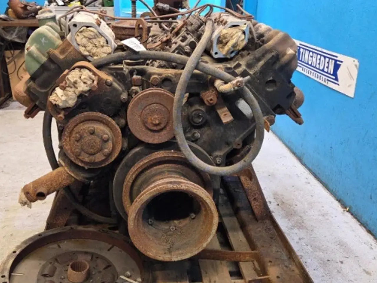 Billede 15 - Mercedes OM401LA Motor