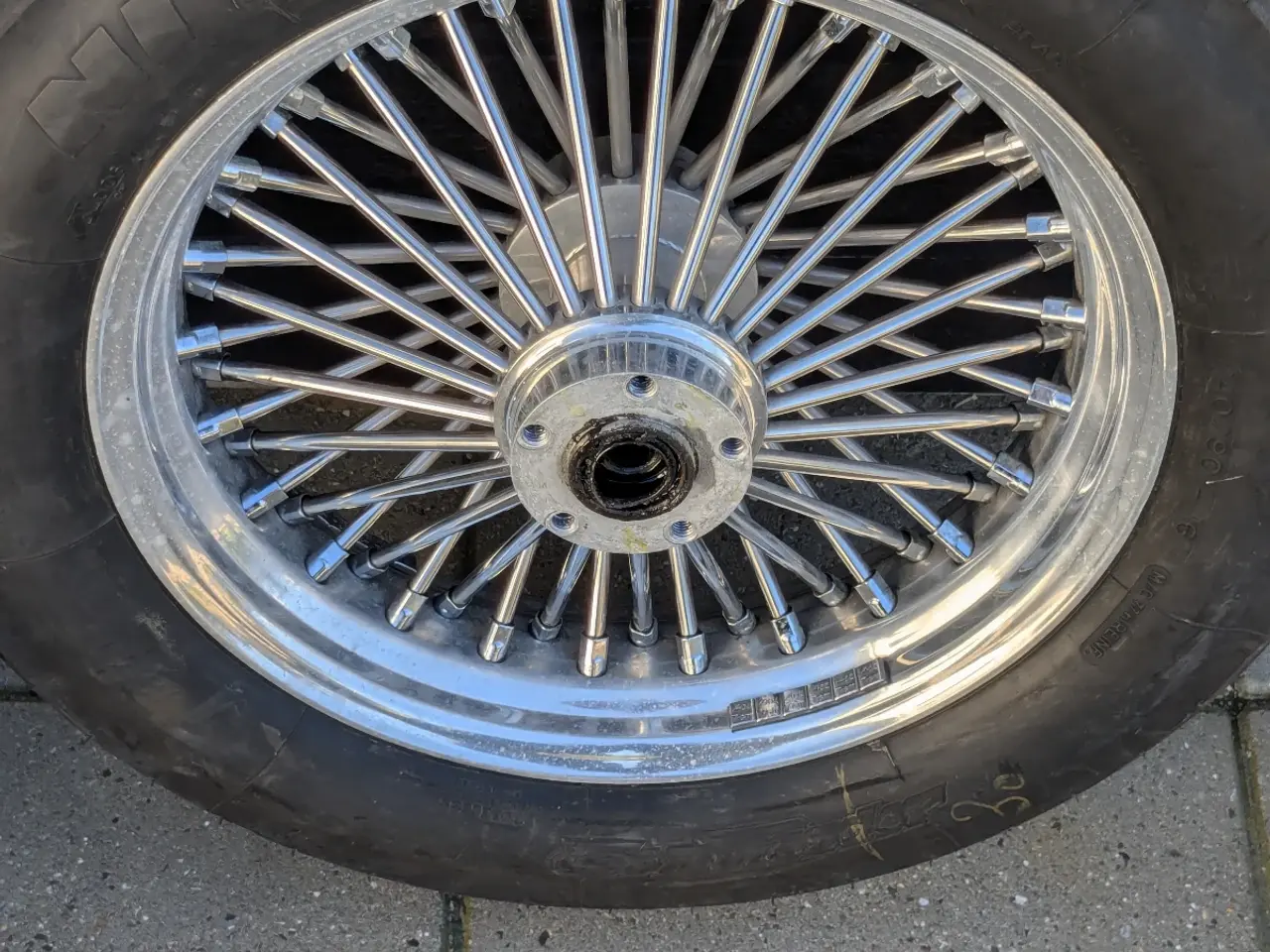 Billede 4 - Fatspoke fælge fra Harley Davidson