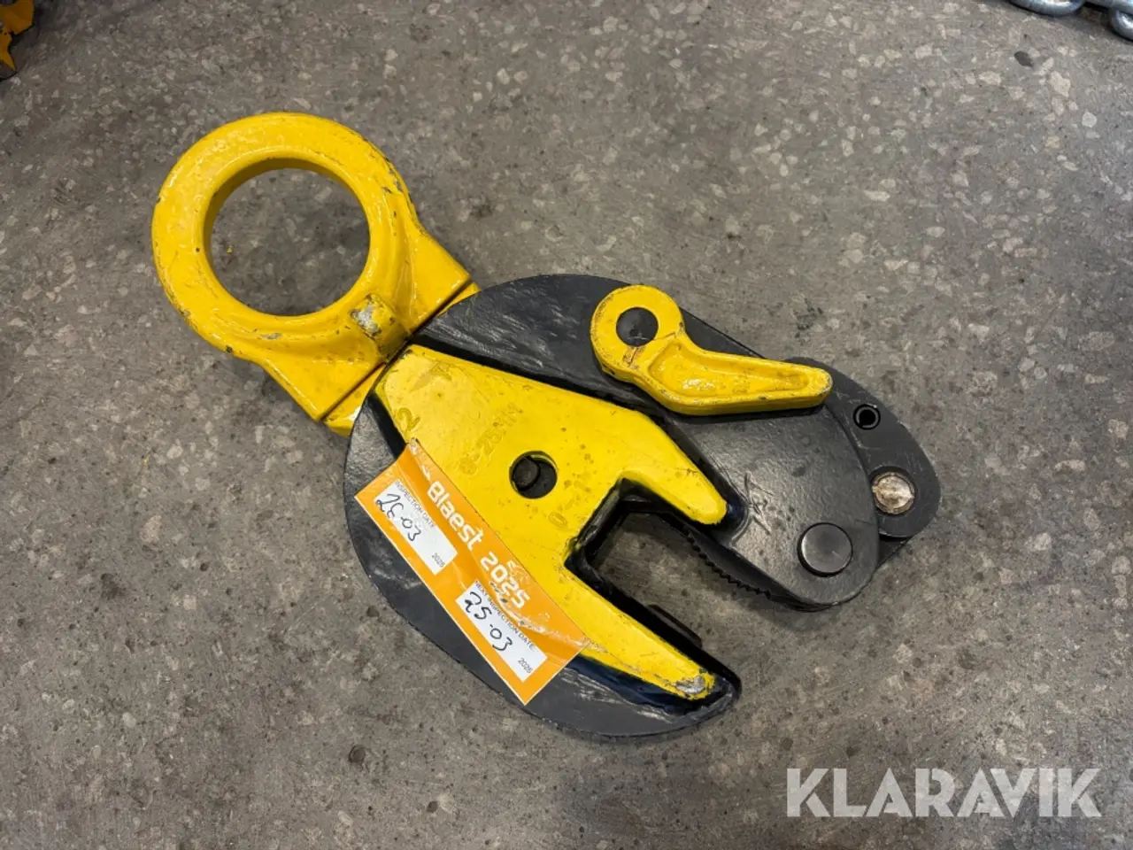 Billede 9 - Lot - skraldetaljer, løfteklemme og pladeklo
