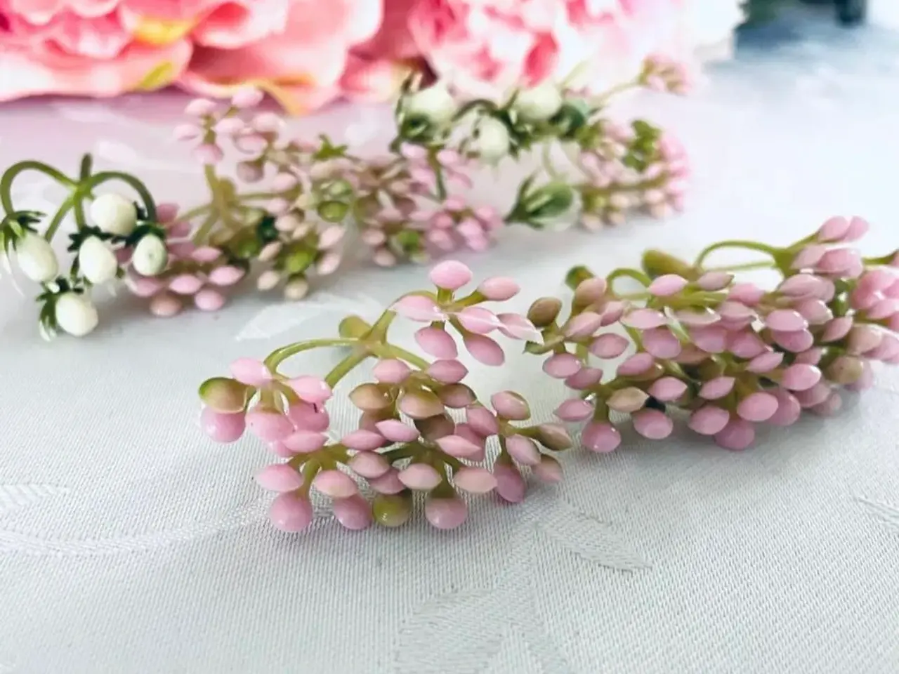 Billede 2 - Kunstig blomster 8 stk