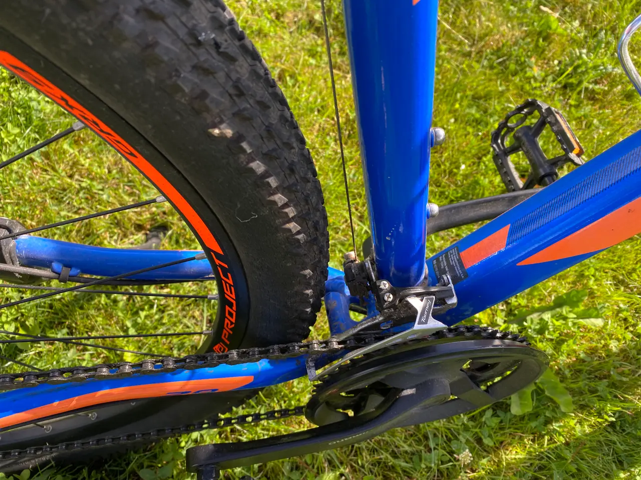 Billede 6 - Mountainbike 19” blå/orange