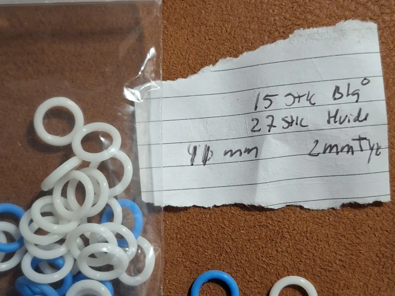 Billede 1 - Gummi O-ringe til smykke fremstilling