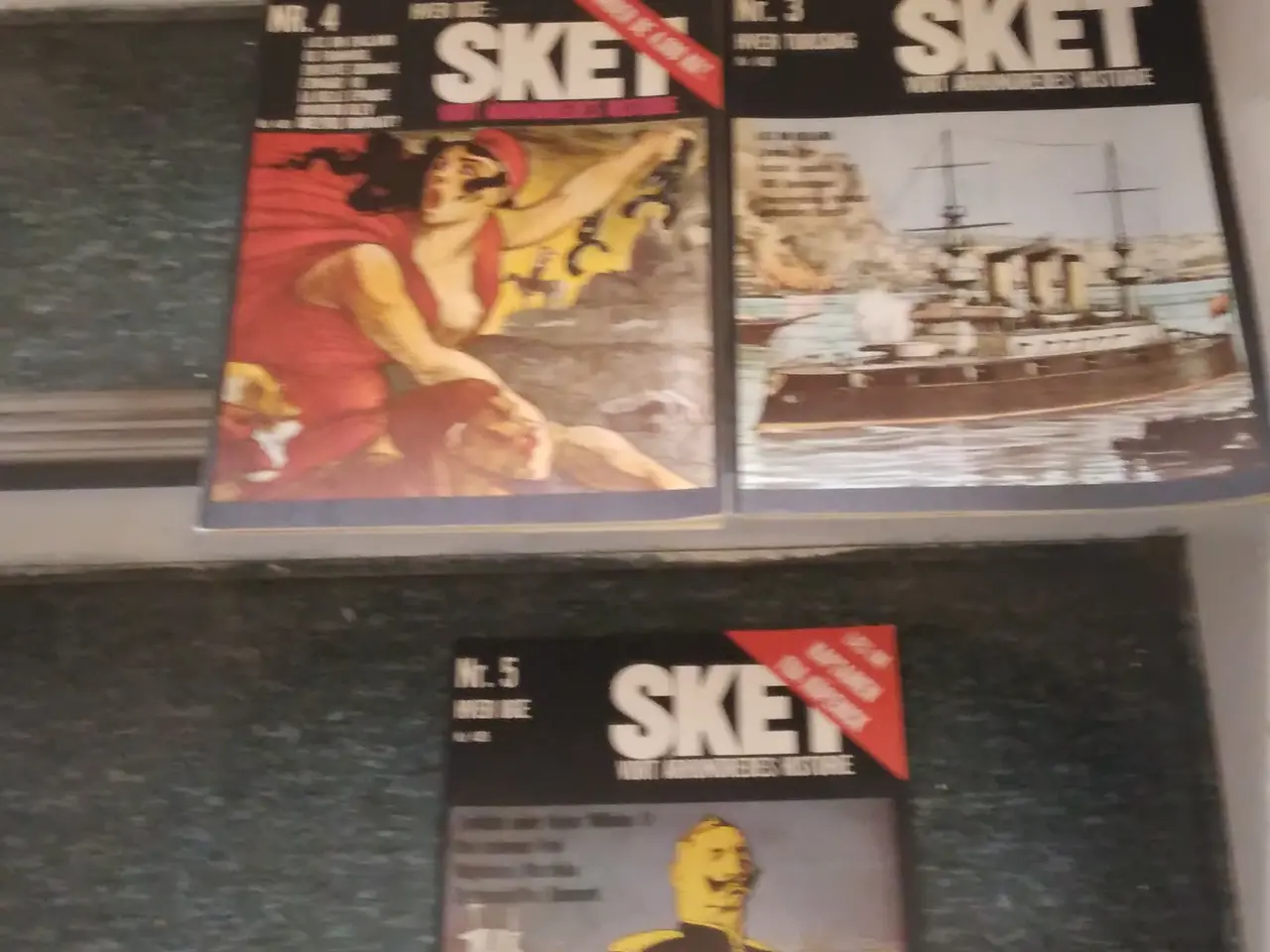 Billede 1 - Magasinet SKET - 5 stk bortgives