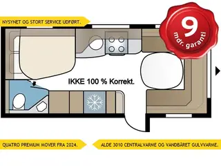2013 - Kabe Royal 560 XL KS VELHOLDT MED MOVER FRA 2024.
