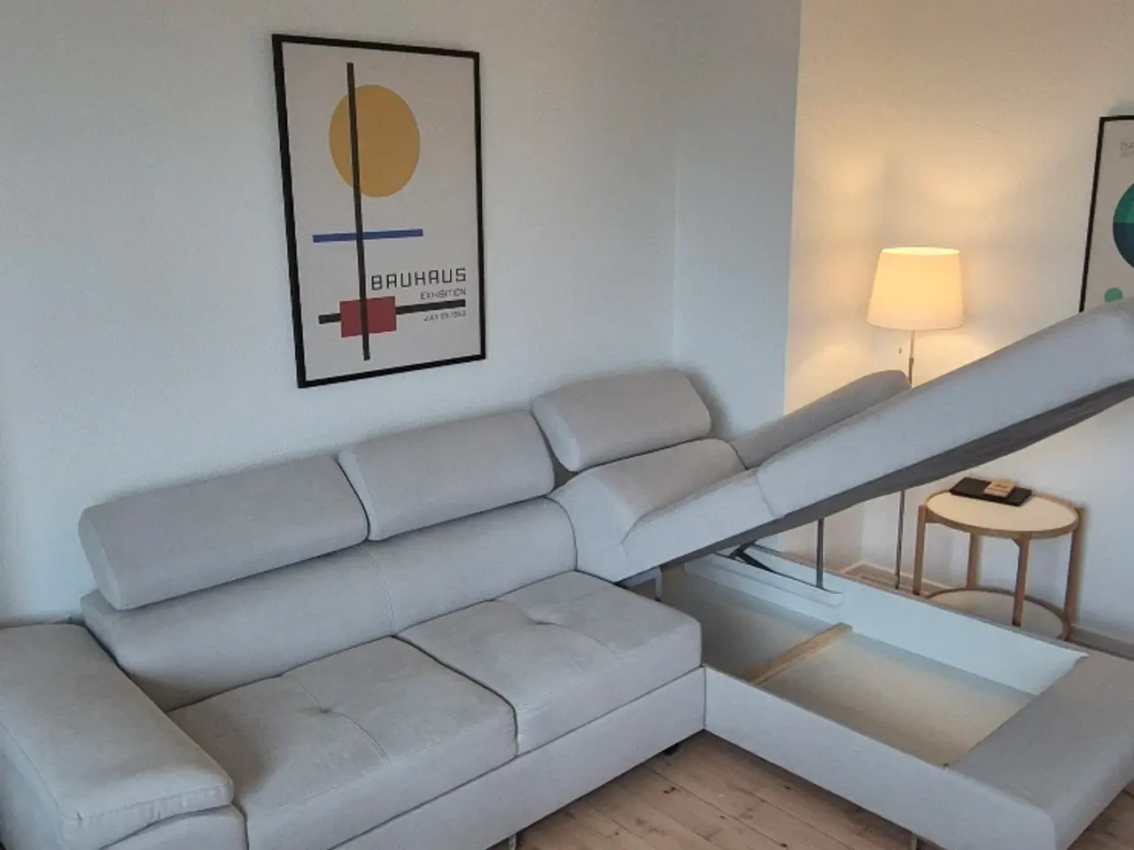Billede 1 - Sovesofa med chaiselong