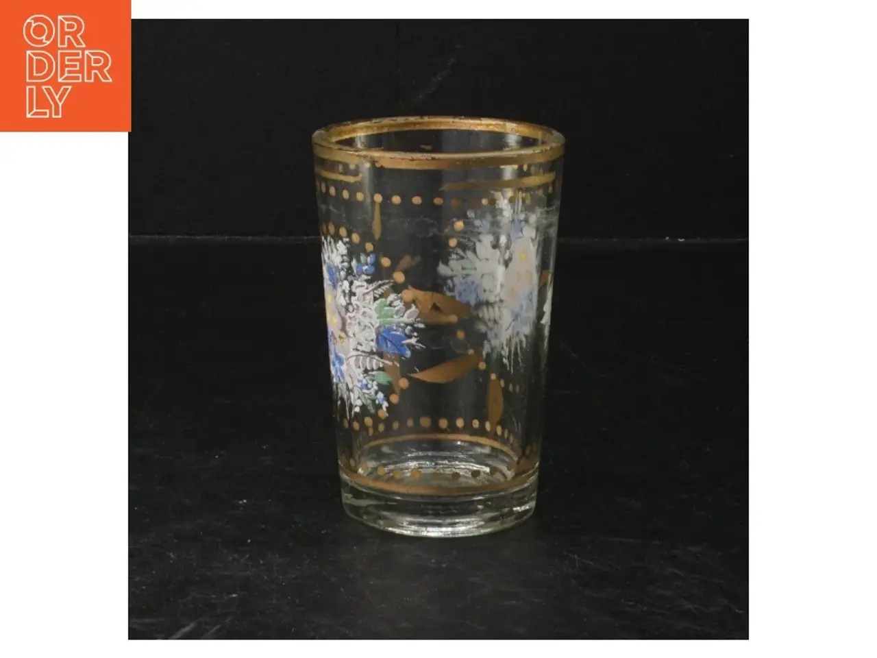 Billede 2 - Dekorative glas med blomstermønster (str. 9,5 cm)