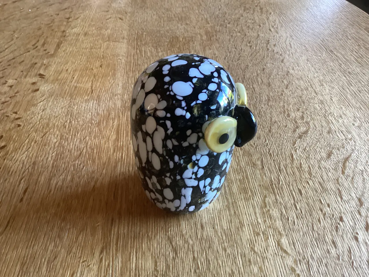 Billede 3 - Massiv Glas Ugle fig.H 10 cm