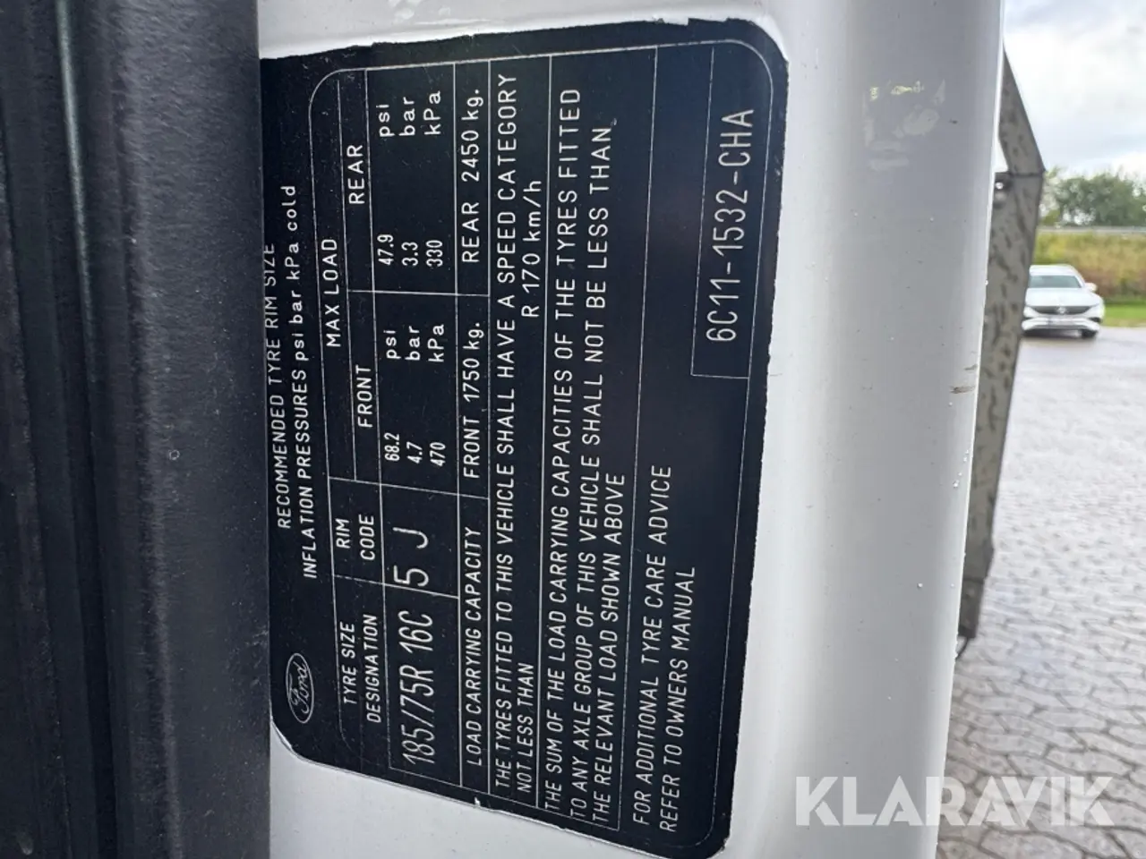 Billede 9 - Ladbil Ford Transit D. KA 2,4 TDCI DPF. med HIAB kran