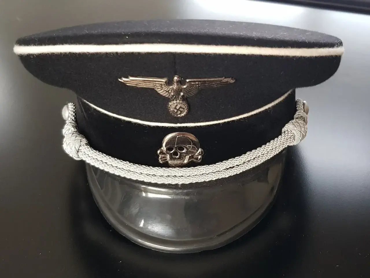 Billede 1 - tysk waffen-SS kasket WWII