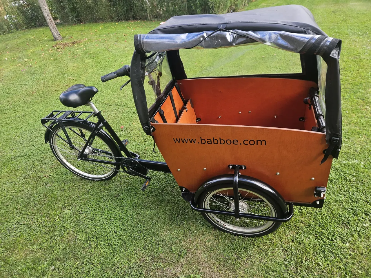 Billede 1 - UDLEJES - Babboe El-ladcykel