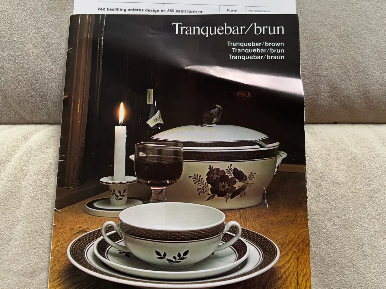 Billede 1 - Tranquebar / Brun fra den kongelige
