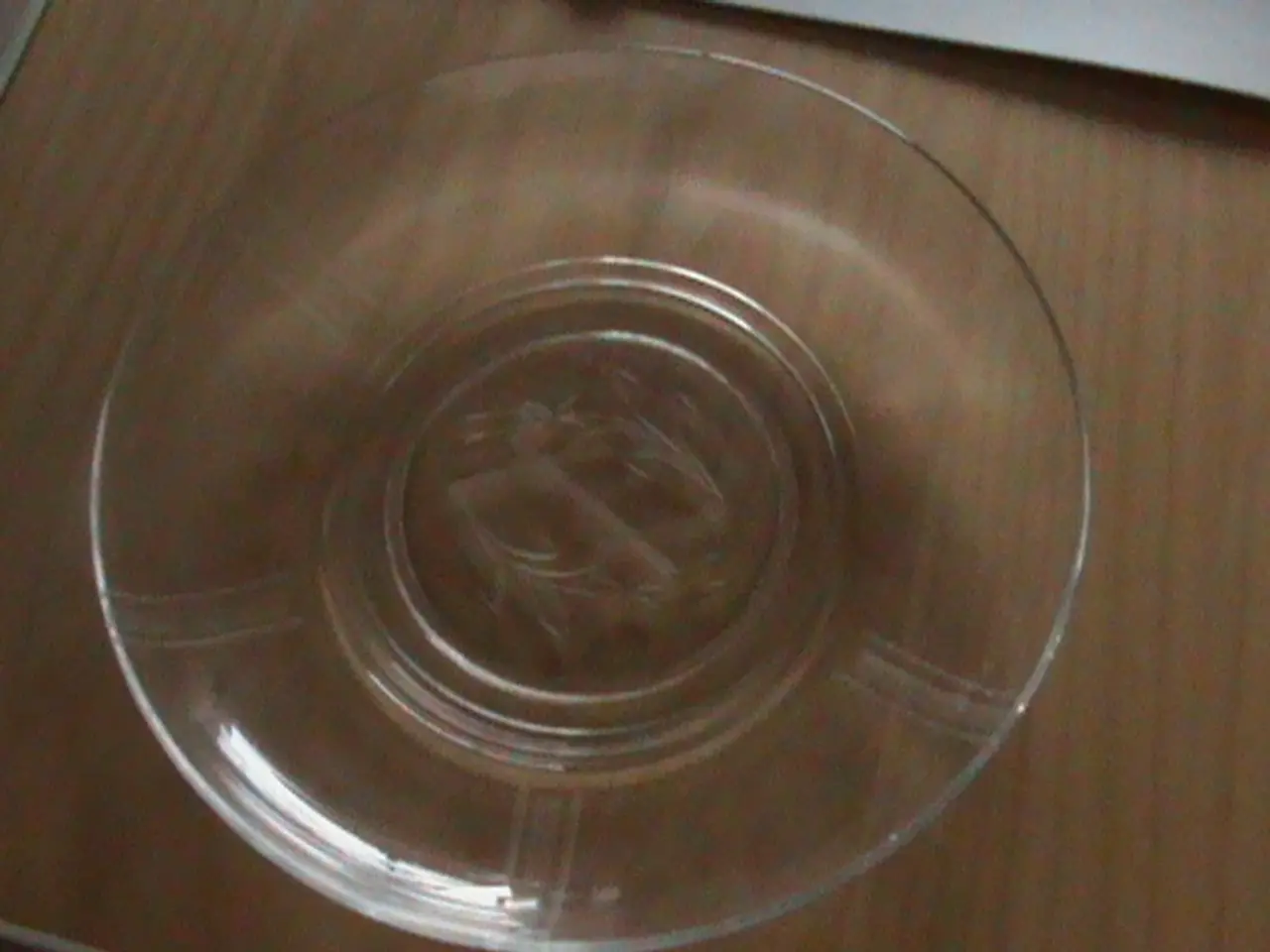 Billede 1 - Rundt glasfad