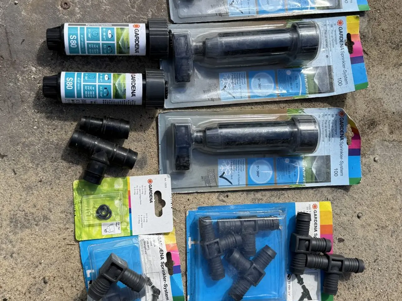 Billede 1 - Gardena Sprinkler-System – pop-up og dele