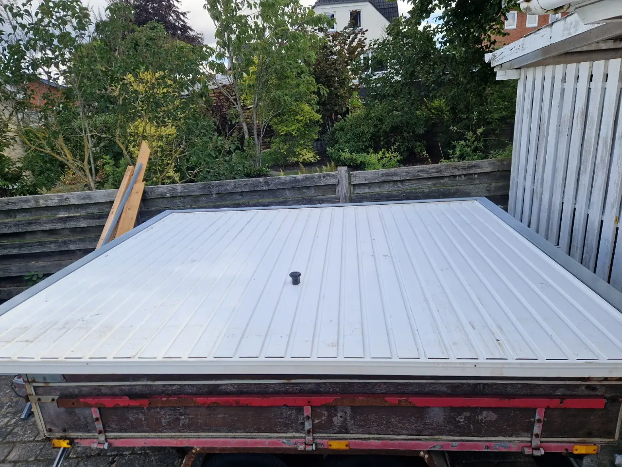 Billede 2 - Hörmann garageport 2500 x 2100 hvid