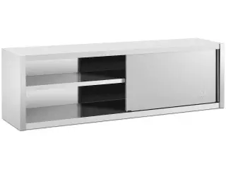 Vægskab i Rustfrit Stål – 200 x 45 cm