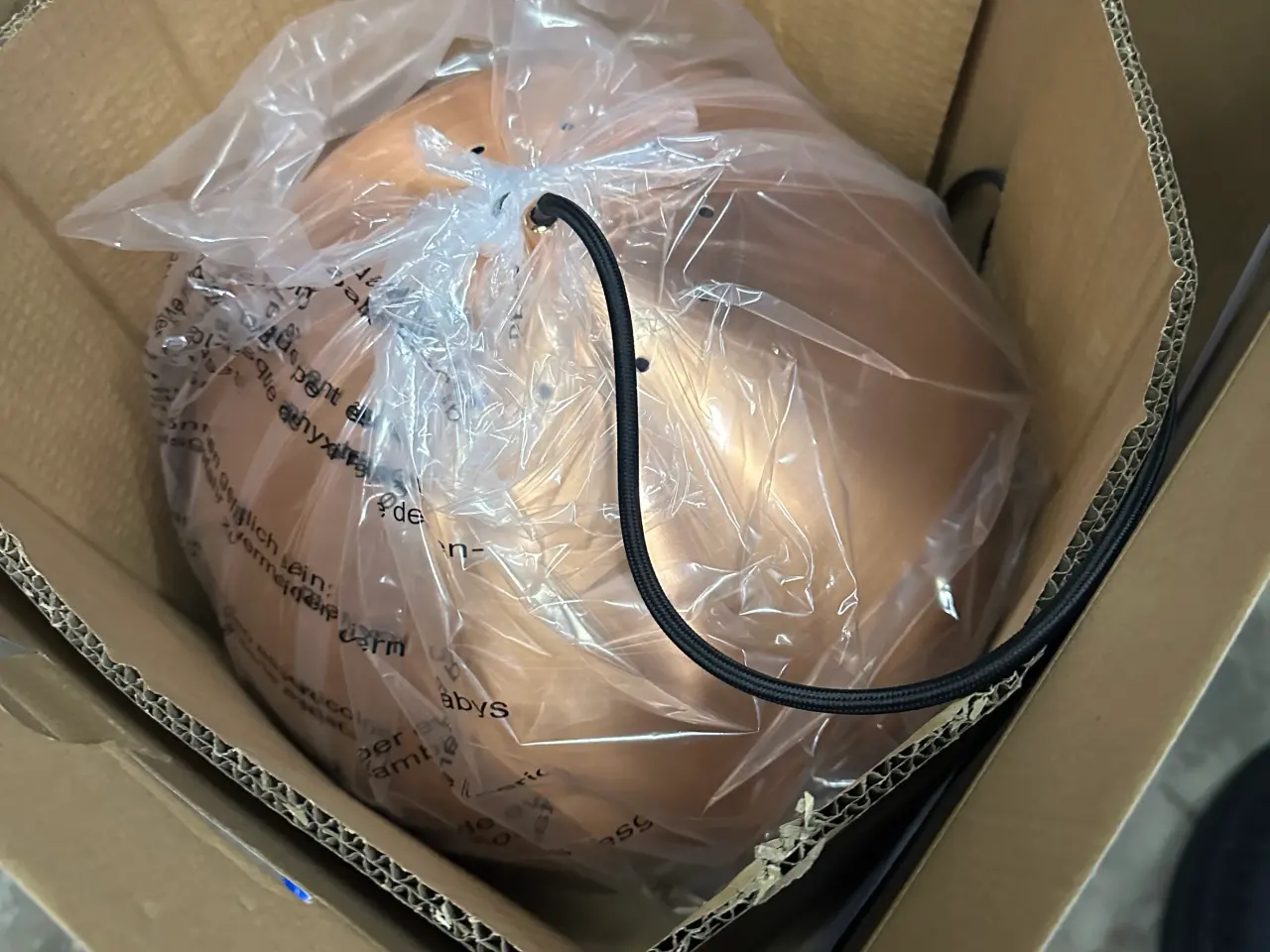 Billede 3 - Kobber pendel lampe