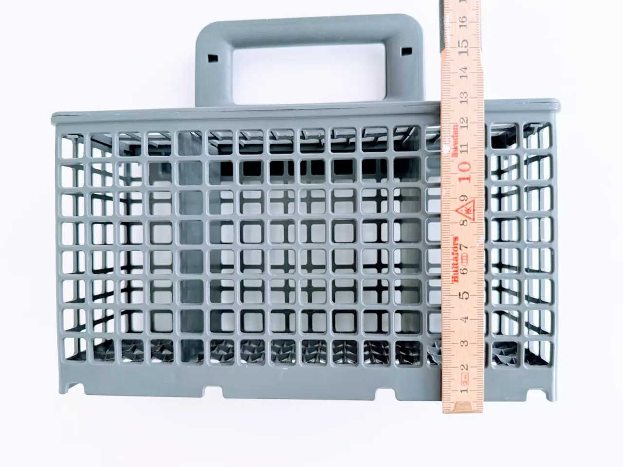 Billede 7 - Bestikkurv til opvaskemaskine 22 × 12 × 8 cm – grå