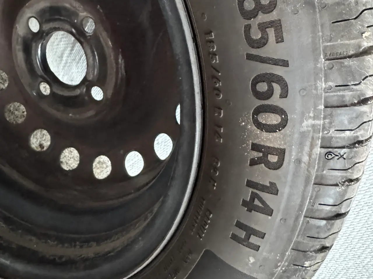 Billede 2 - Fire Continental hjul med mange kilometer endnu