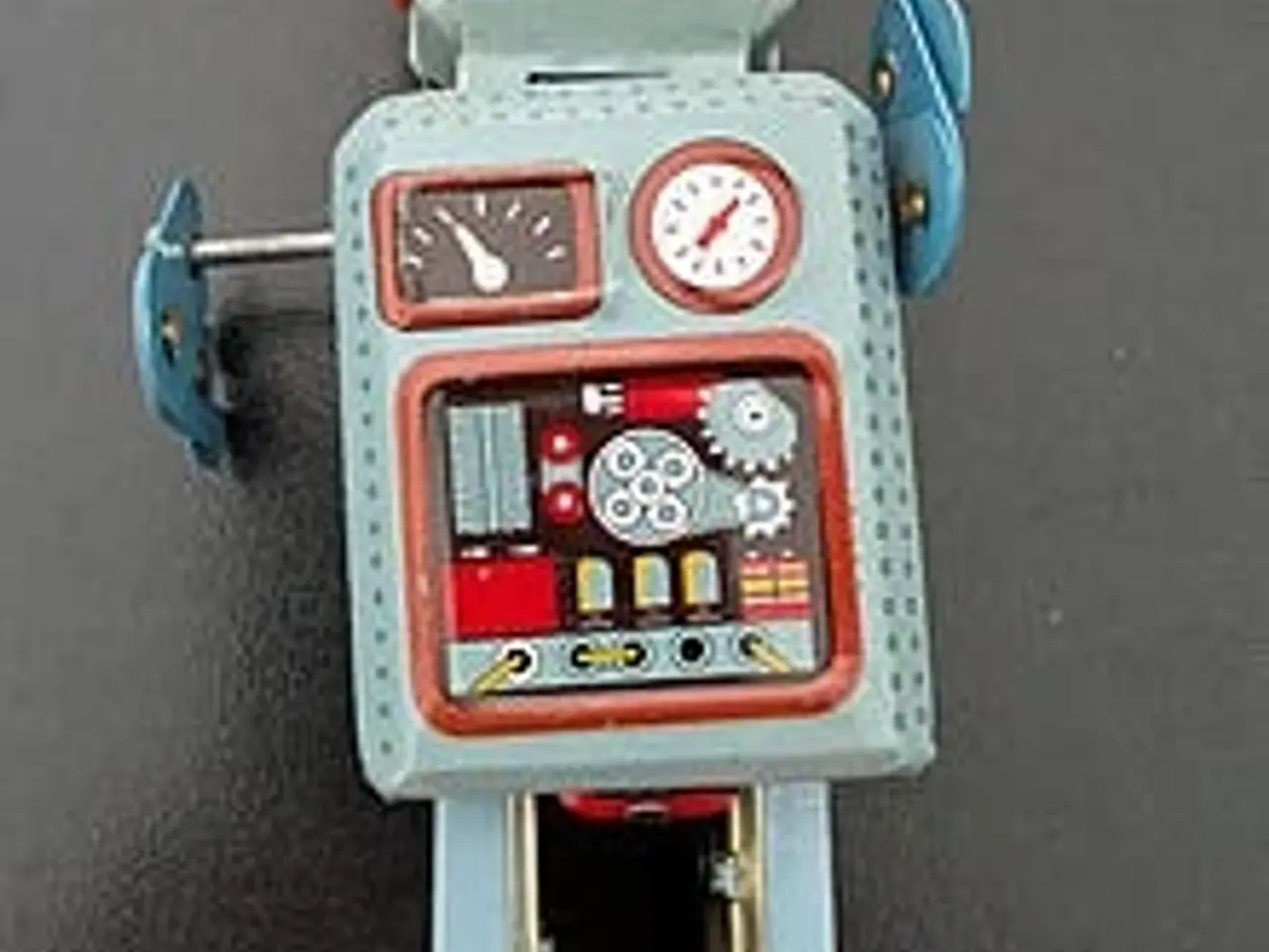 Billede 1 - Metal legetøjs robotter 