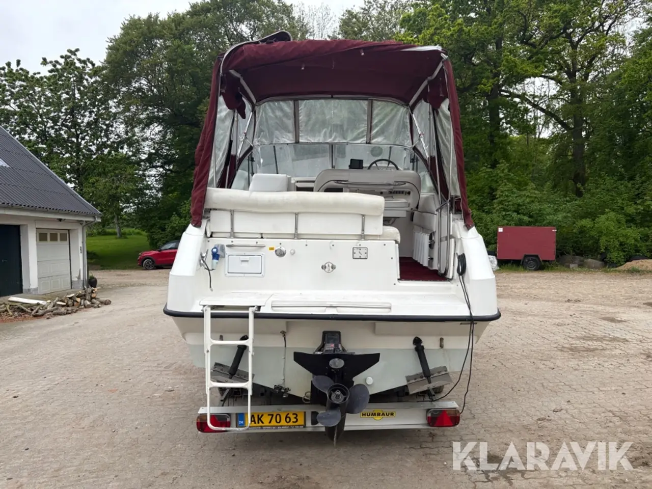Billede 4 - Båd Larson 258 MidRange CabinCruiser m./Humbaur trailer