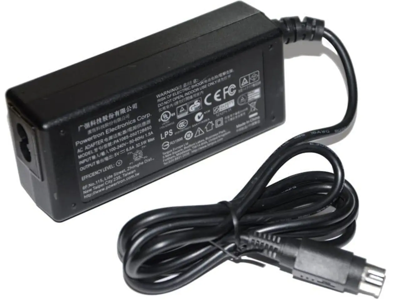Billede 2 - Strømforsyning Powertron 5V 6,5A til Dell D3000 dock