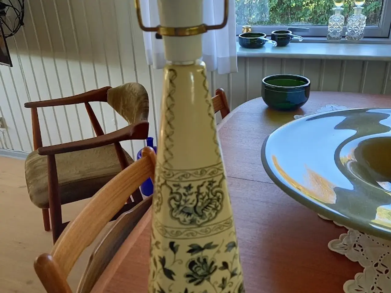 Billede 5 - Bordlampe i keramik