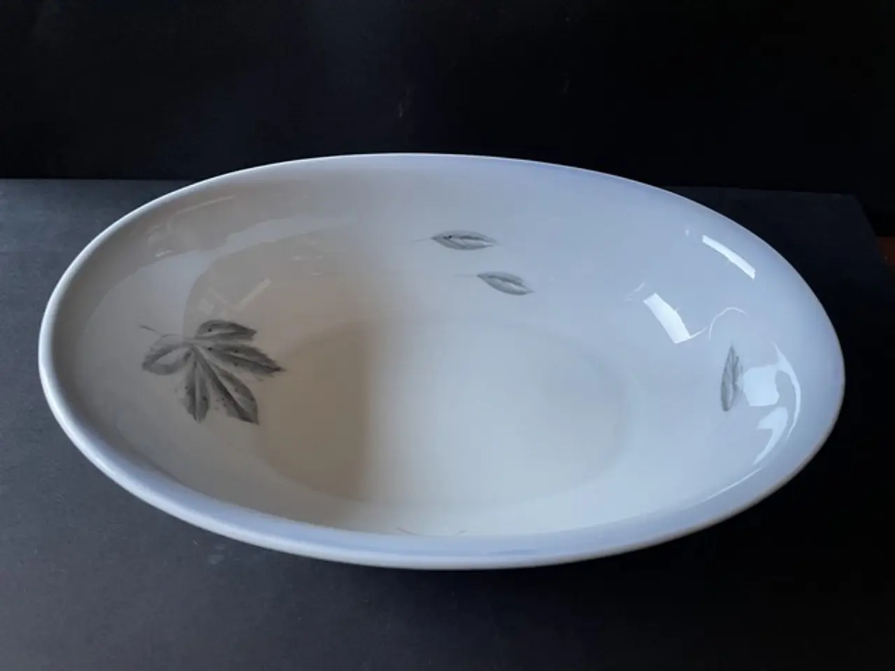 Billede 1 - Løvfald Kartoffelskål Oval - BG 12 B - 25x18 cm