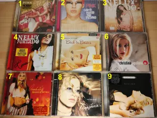 Kvindelige Pop artister (Collection 1): 36 Titler
