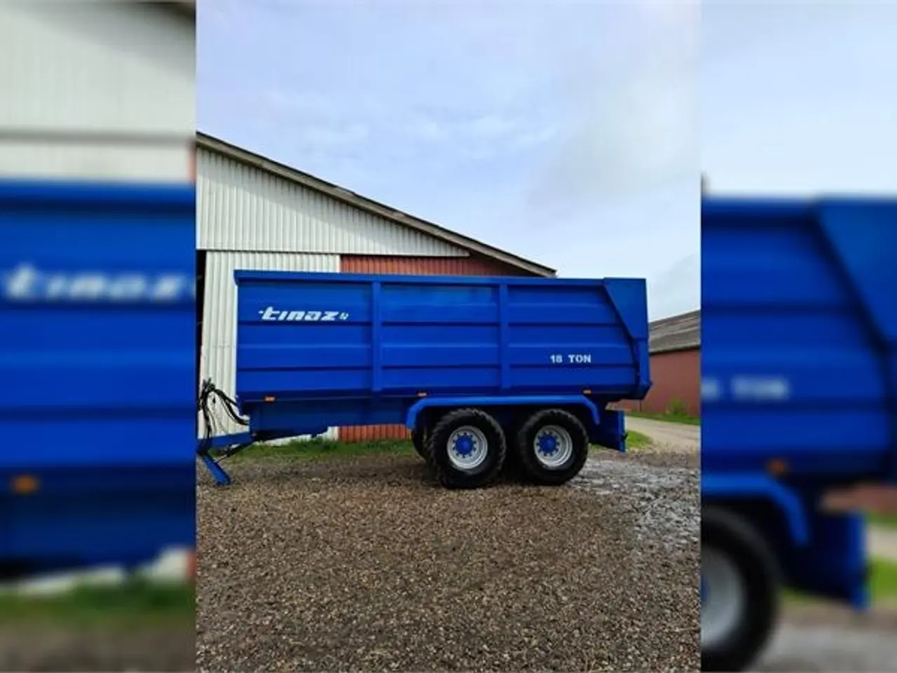 Billede 1 - Tinaz 18 tons bagtipvogne