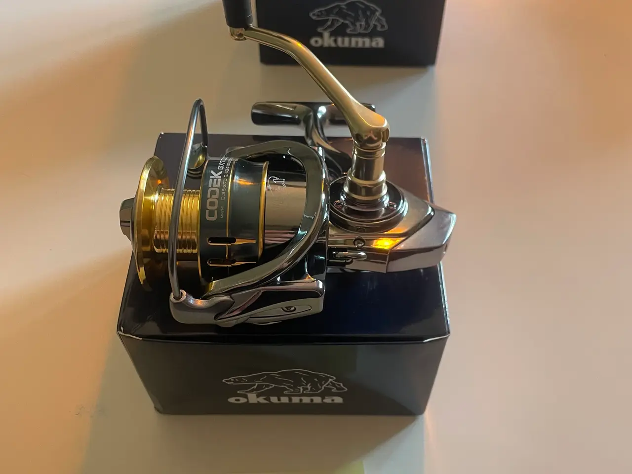 Billede 5 - Fiske grej metal hjul og fletline