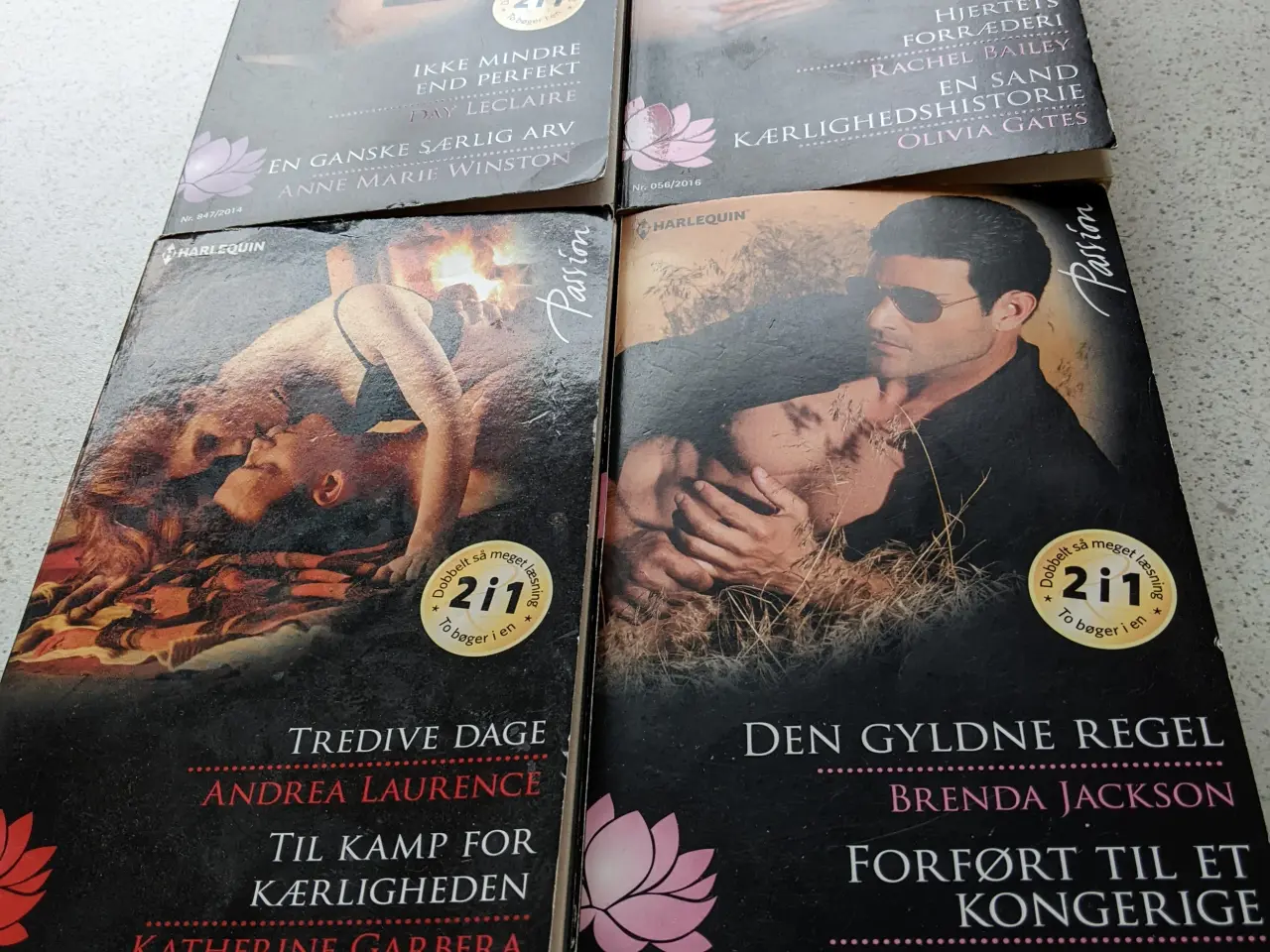 Billede 1 - Harlequin Kærligheds/passion romaner
