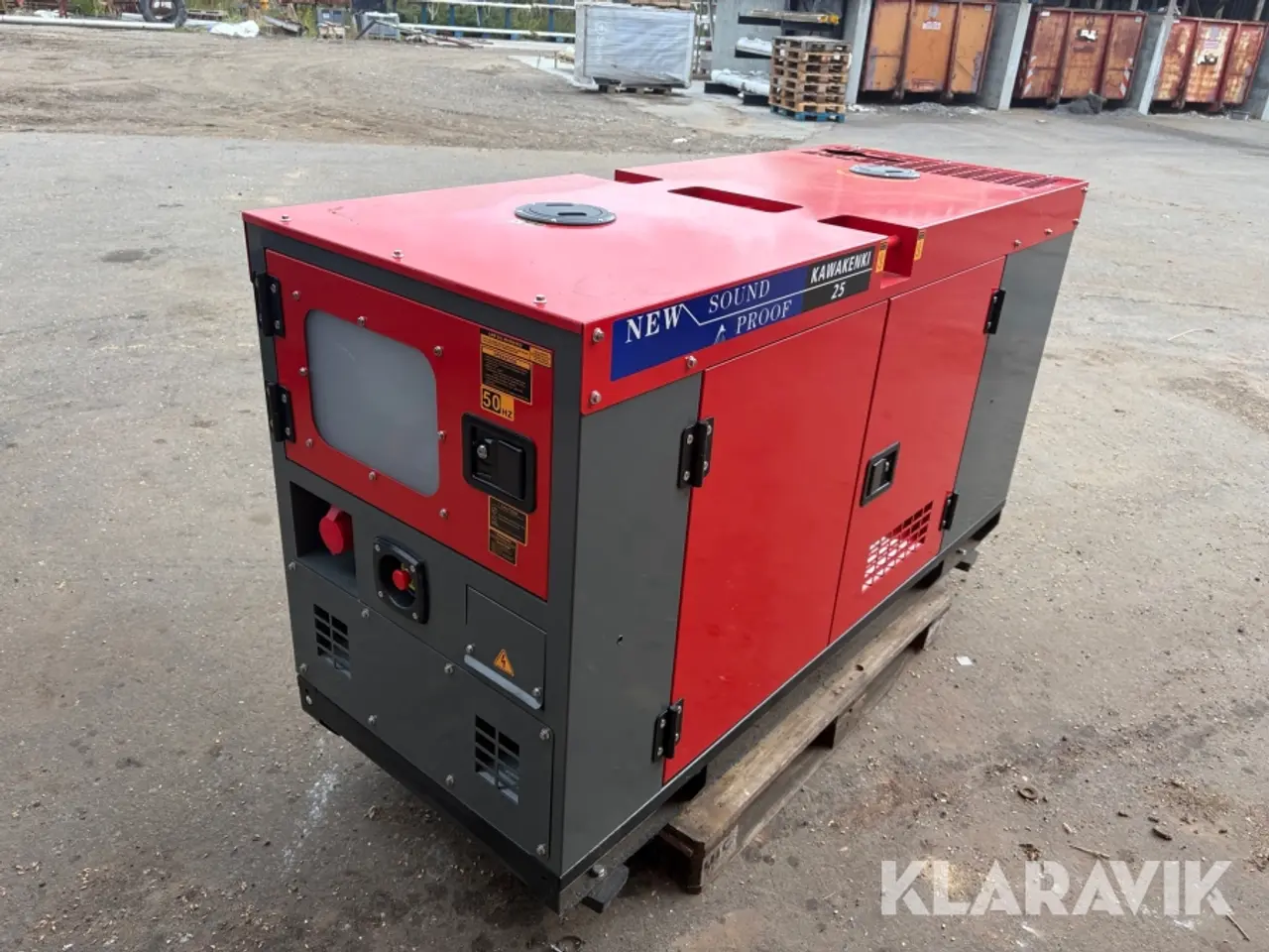 Billede 5 - Generator Kawakenki KK25-III-SSS 25 kVA