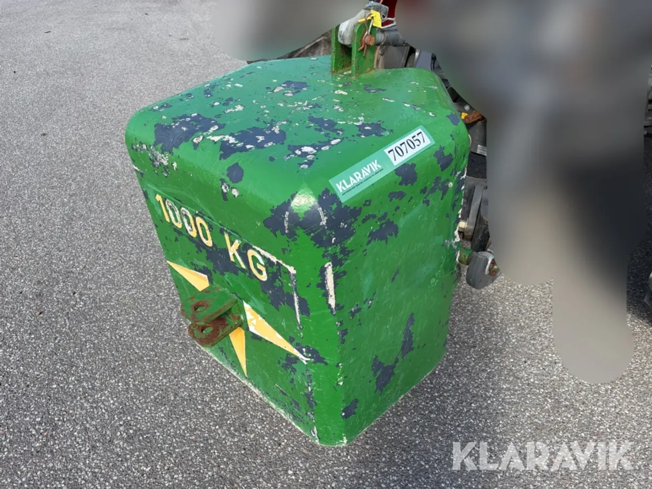 Billede 1 - Frontvægt 1000 kg