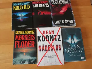 Dean Koontz bog samling 5 stk.