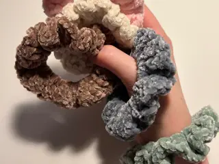 Bløde scrunchies