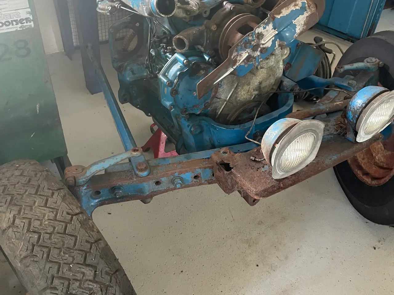 Billede 4 - Motor fra Ford 2000 y model