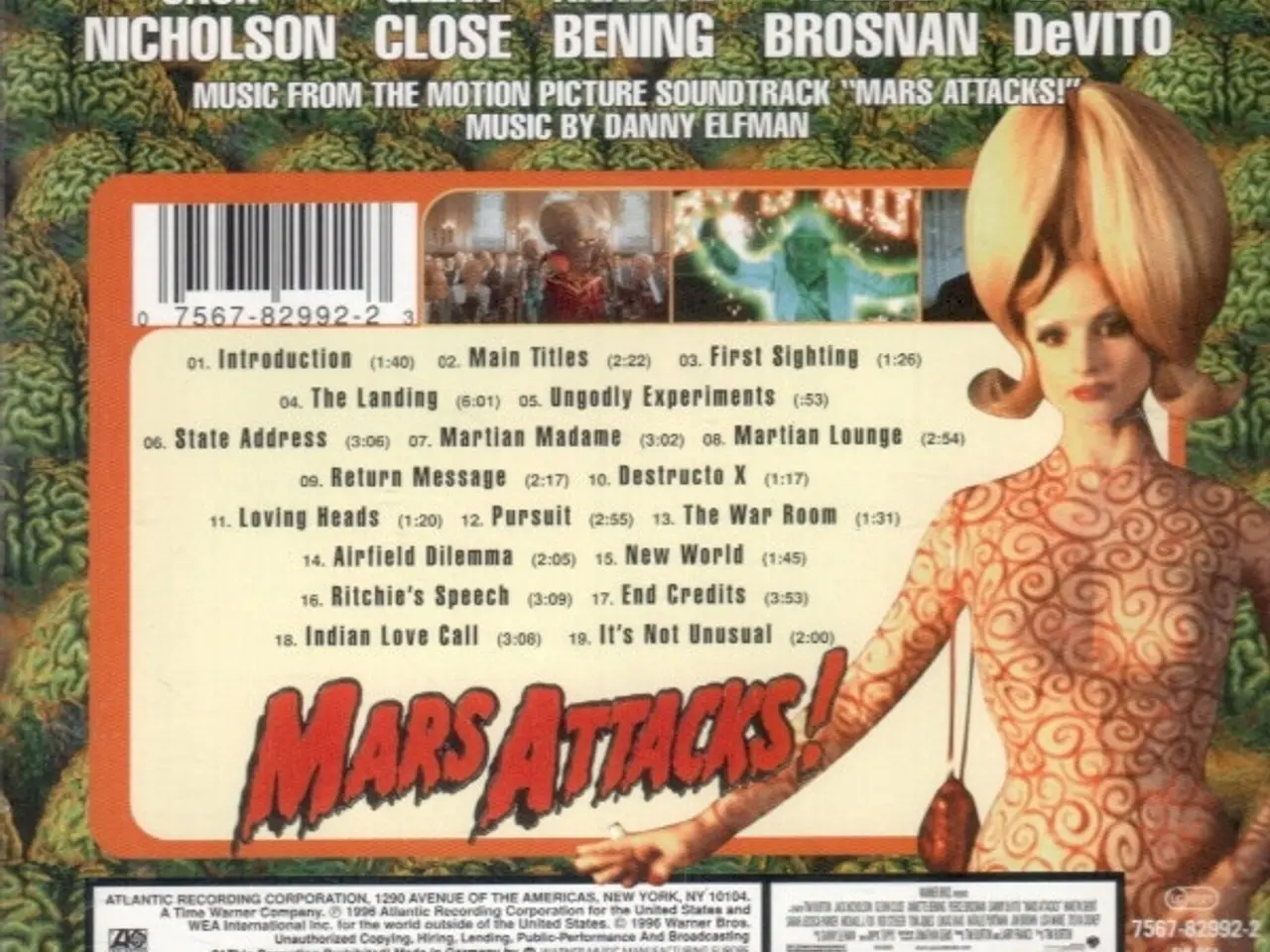 Billede 2 - Danny Elfman – Mars Attacks! (Music From… – CD
